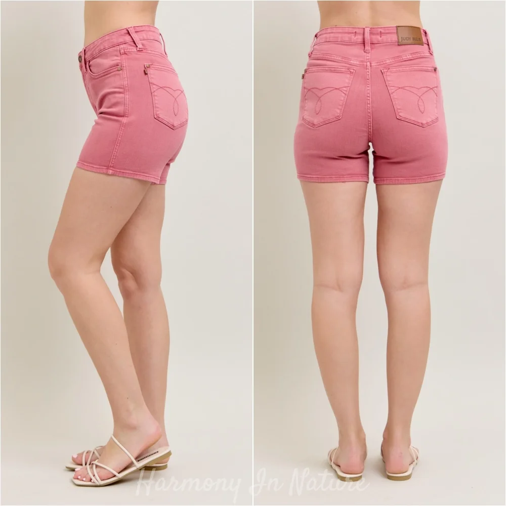Rosy High Hopes Denim Shorts - Picture 4 of 16
